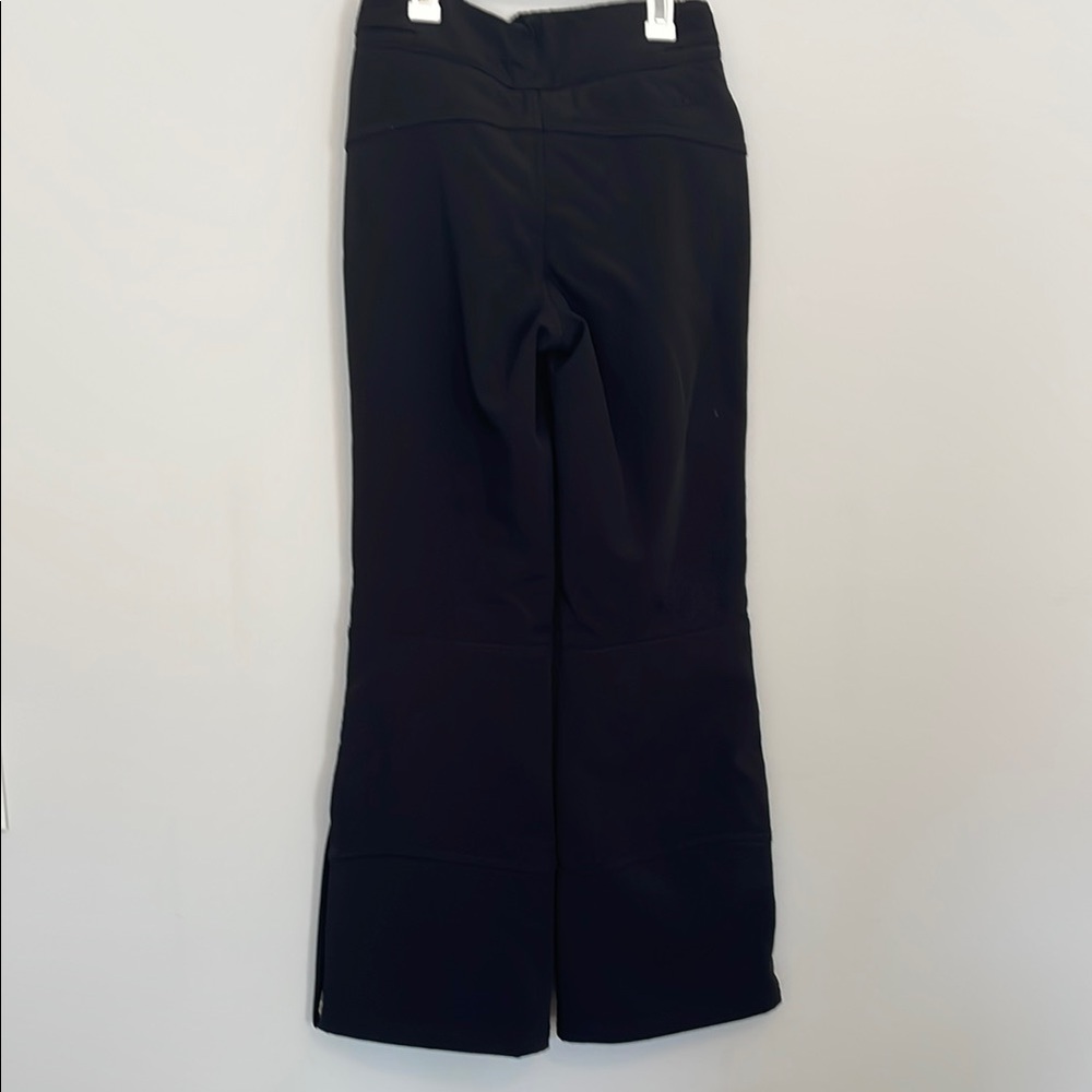 L.L. Bean Kids Black with purple accents Ski Pants - Picture 6 of 9